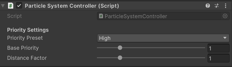 Particle System Controller